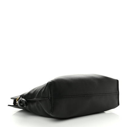 Loewe Nappa Calfskin Mini Flamenco Knot Clutch With Chain Black 4 of 13