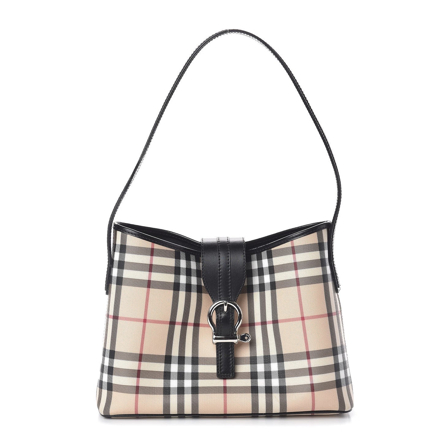 House Check Shoulder Black