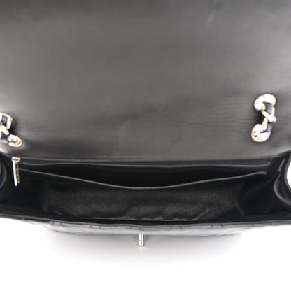 Chanel Patent Quilted Maxi Single Flap Black 5 of 13