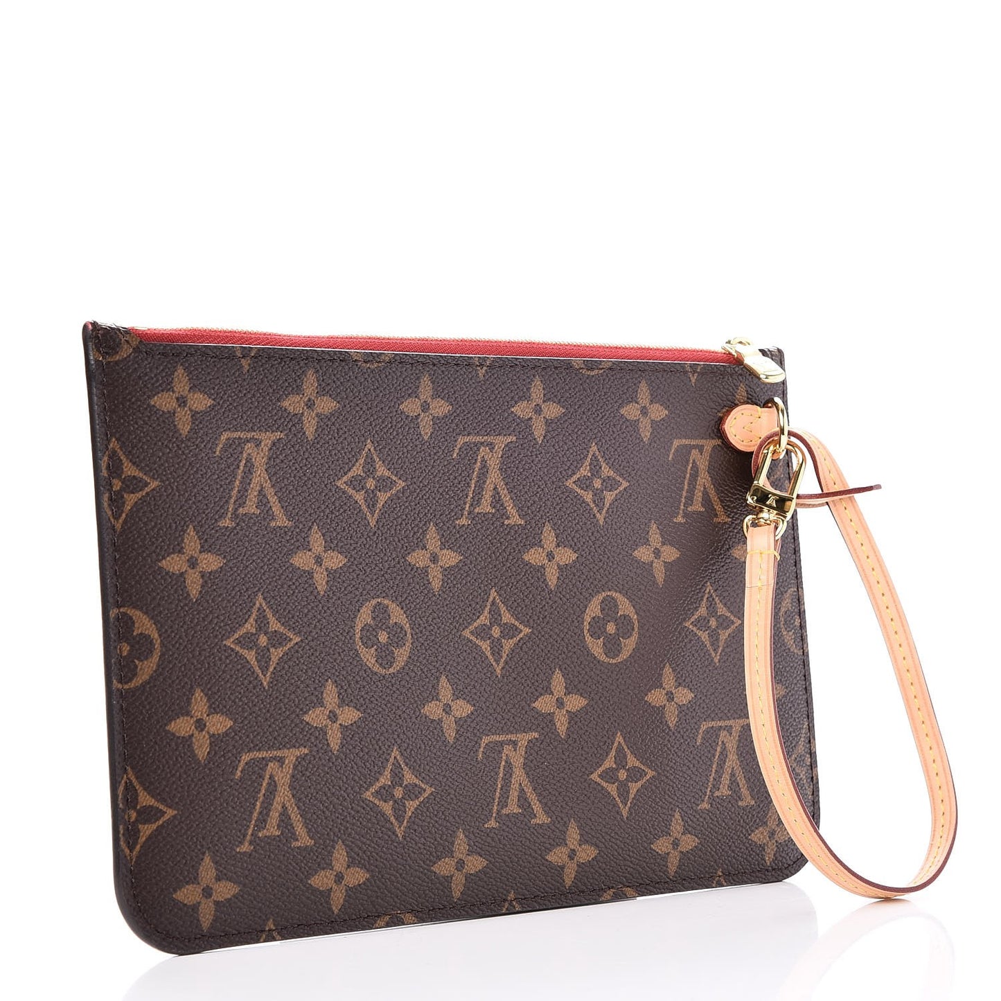 Monogram Neverfull MM GM Pochette Cherry