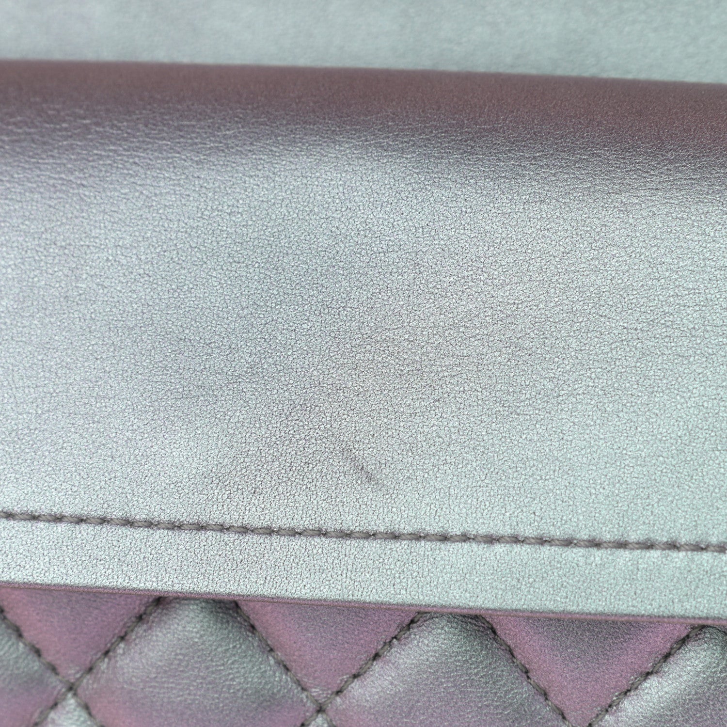 Chanel Iridescent Lambskin Quilted 2.55 Reissue 226 Flap Light Purple 12 of 13