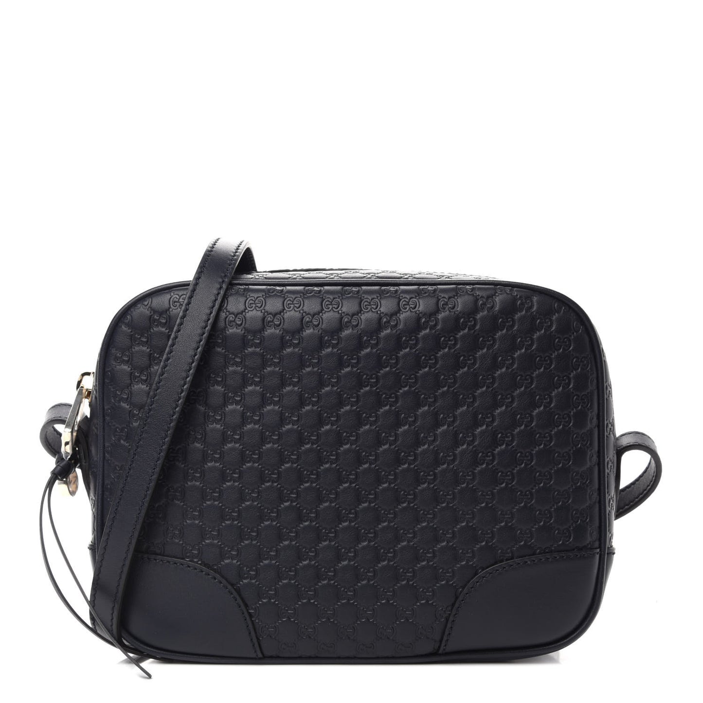 Soft Microguccissima Mini Bree Messenger Bag Blue