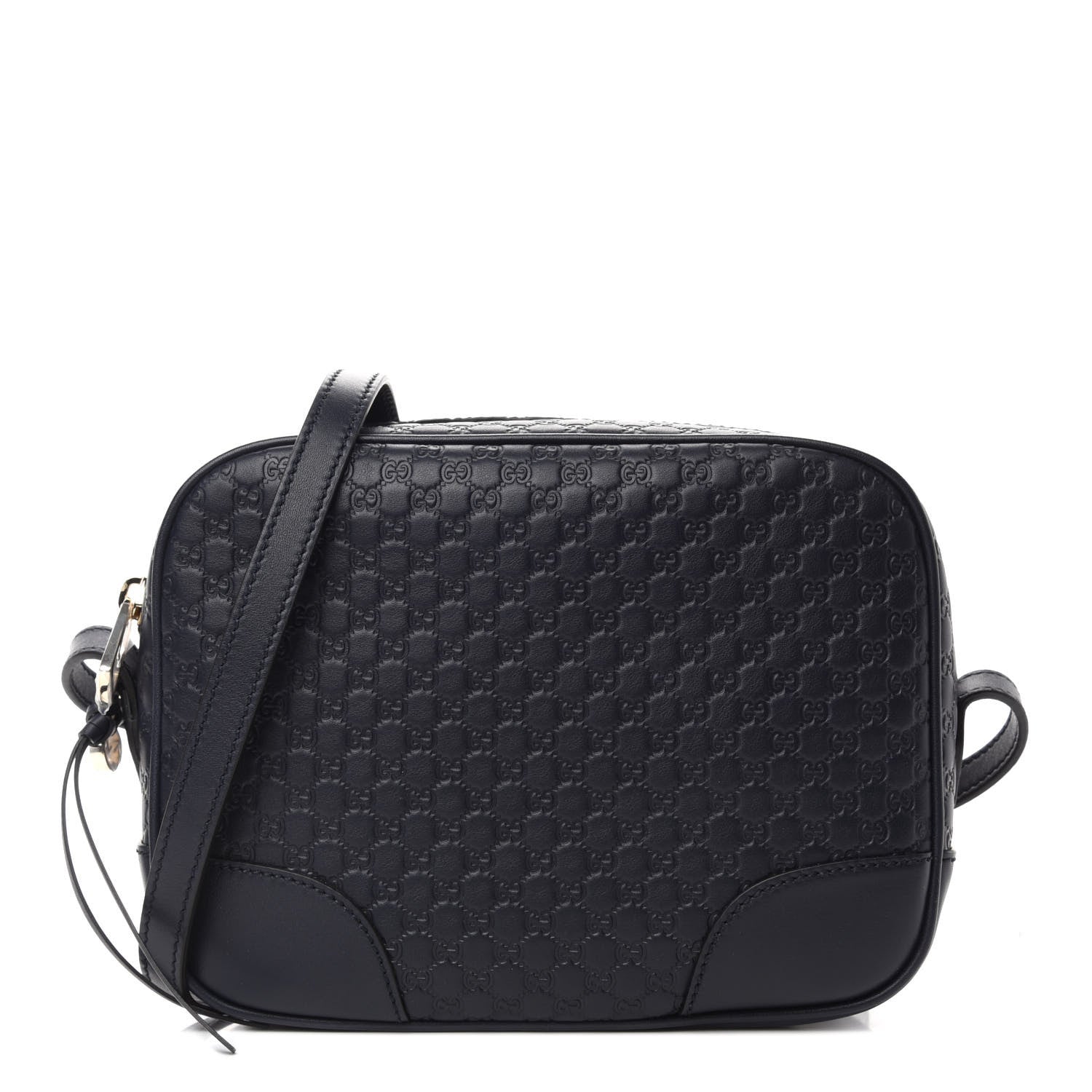 Gucci Soft Microguccissima Mini Bree Messenger Bag Blue 1 of 11