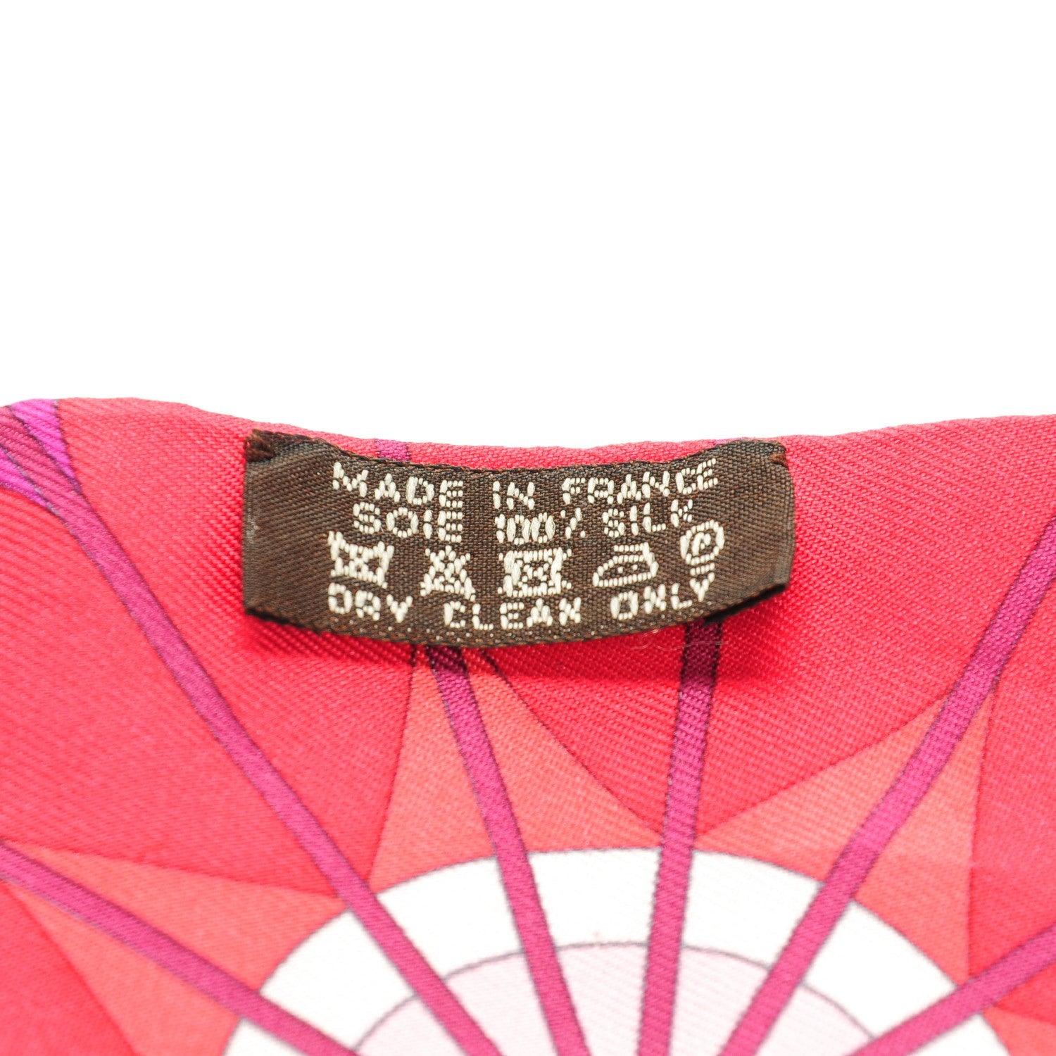 Hermes Silk Rose de Compas Twilly 6 of 6