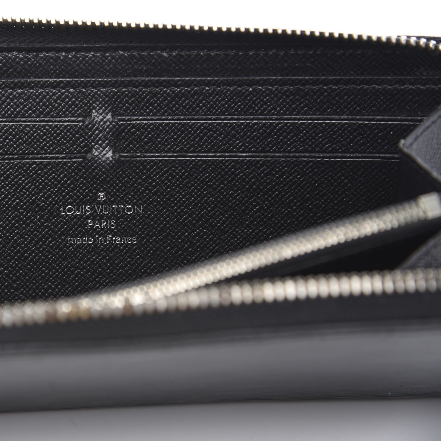 Louis Vuitton Epi Clemence Wallet Black 5 of 12