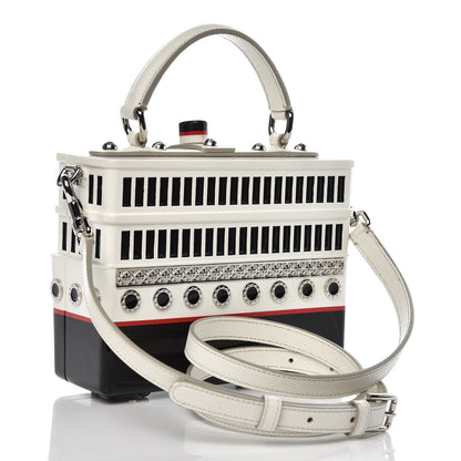 Dolce & Gabbana Dauphine Yacht Dipinto Bag White Multicolor 3 of 9