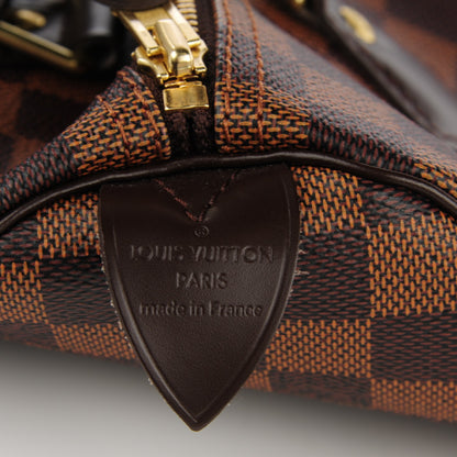 Louis Vuitton Damier Ebene Speedy 30 6 of 9