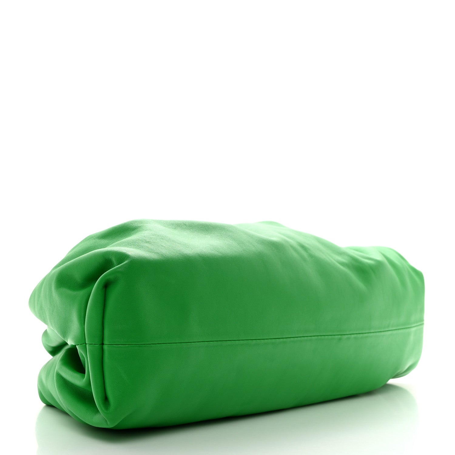 Bottega Veneta Smooth Butter Calf The Pouch Oversized Clutch Parakeet 4 of 7