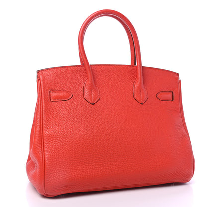 Hermes Togo Birkin 30 Capucine 2 of 15