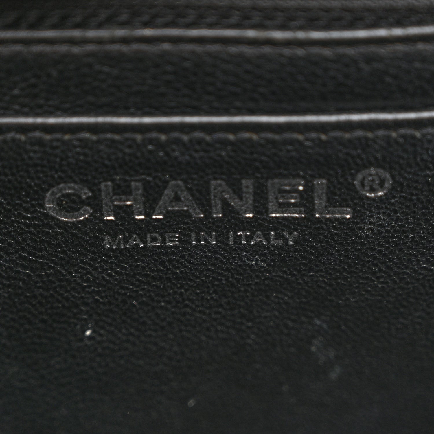 Chanel Patent Calfskin Quilted Mini Square Flap Black 6 of 13