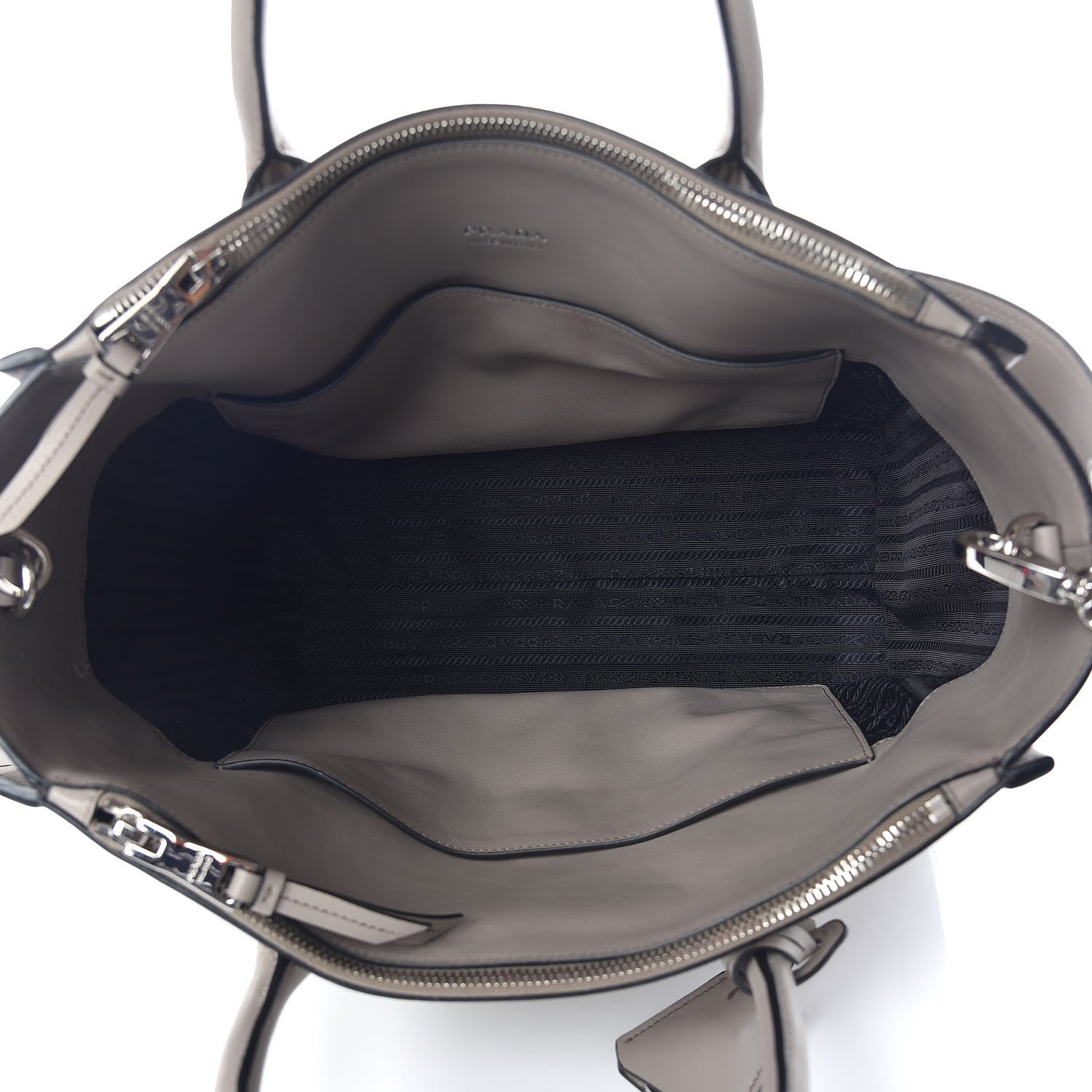 Prada Soft Calfskin Concept Tote Pomice 7 of 9