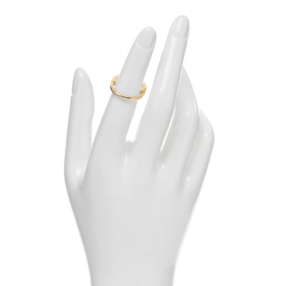 Tiffany 18K Yellow Gold Lock Ring 50 5.5 3 of 6