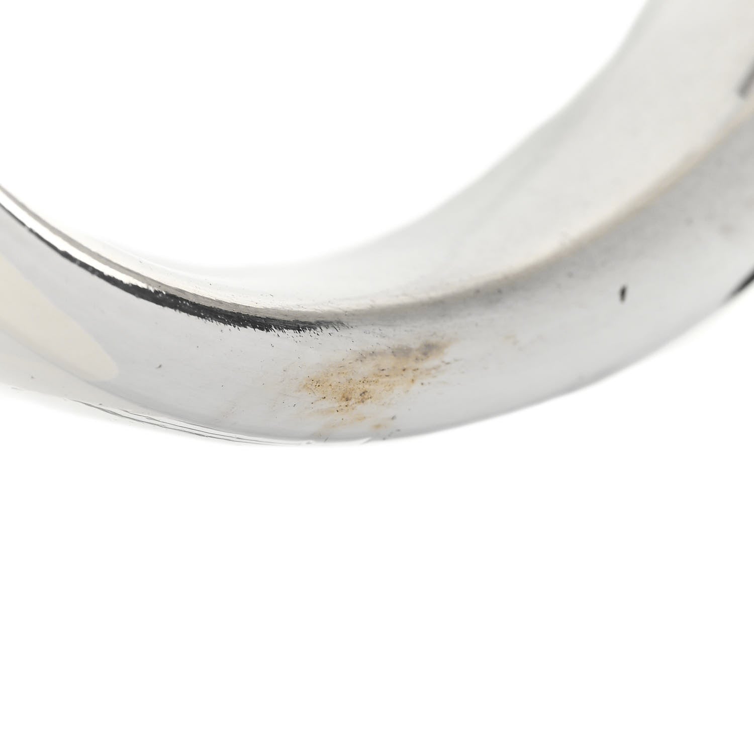 Tiffany Sterling Silver Narrow Elsa Peretti Doughnut Bangle Bracelet 4 of 4