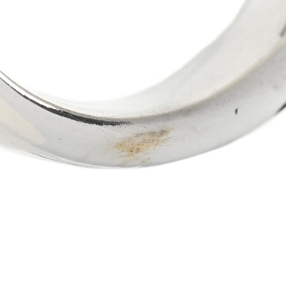 Tiffany Sterling Silver Narrow Elsa Peretti Doughnut Bangle Bracelet 4 of 4
