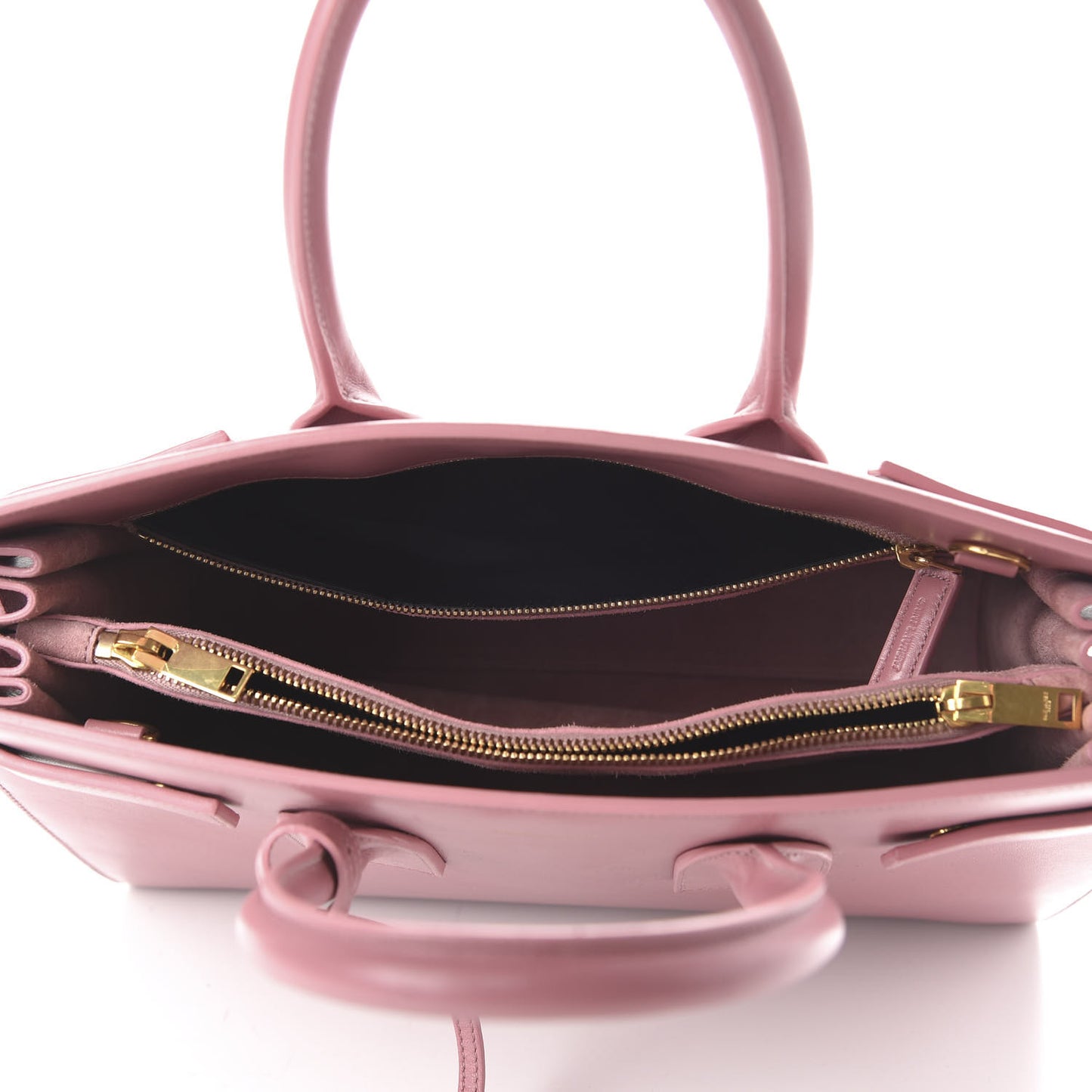 Calfskin Small Sac De Jour Dark Rose