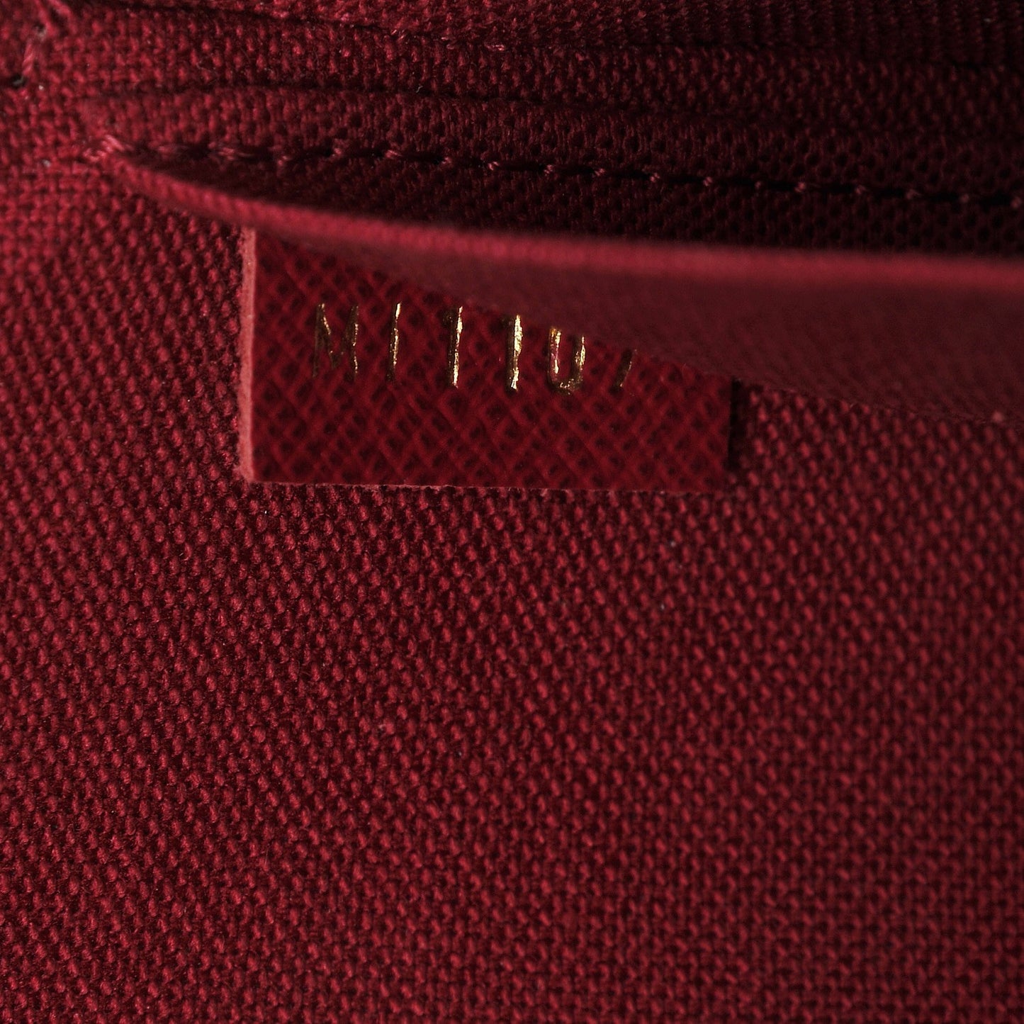 Monogram Pochette Felicie Chain Wallet Fuchsia