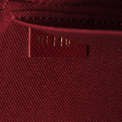 Louis Vuitton Monogram Pochette Felicie Chain Wallet Fuchsia 8 of 9