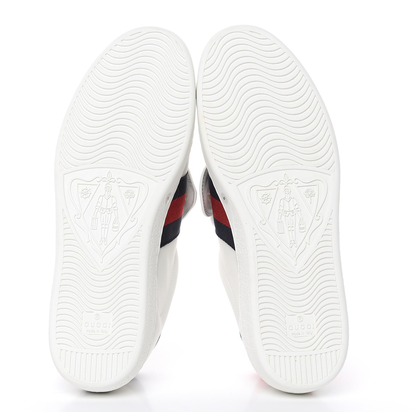 Calfskin Ayers Web Blind for Love Embroidered Mens Ace Sneakers 9 White