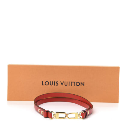 Louis Vuitton Calfskin Neonoe Strap Coquelicot 5 of 5