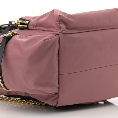 Burberry Nylon Medium Rucksack Backpack Mauve Pink 9 of 13