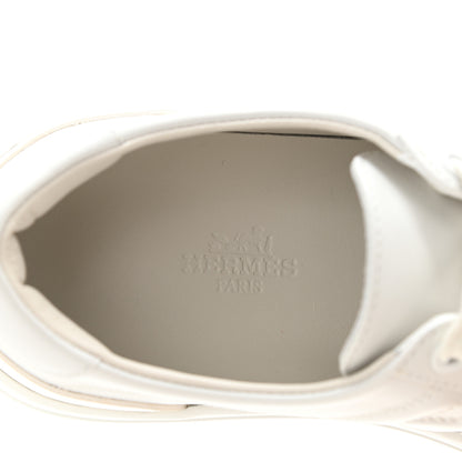 Hermes Calfskin Deep Sneakers 35 White 7 of 10