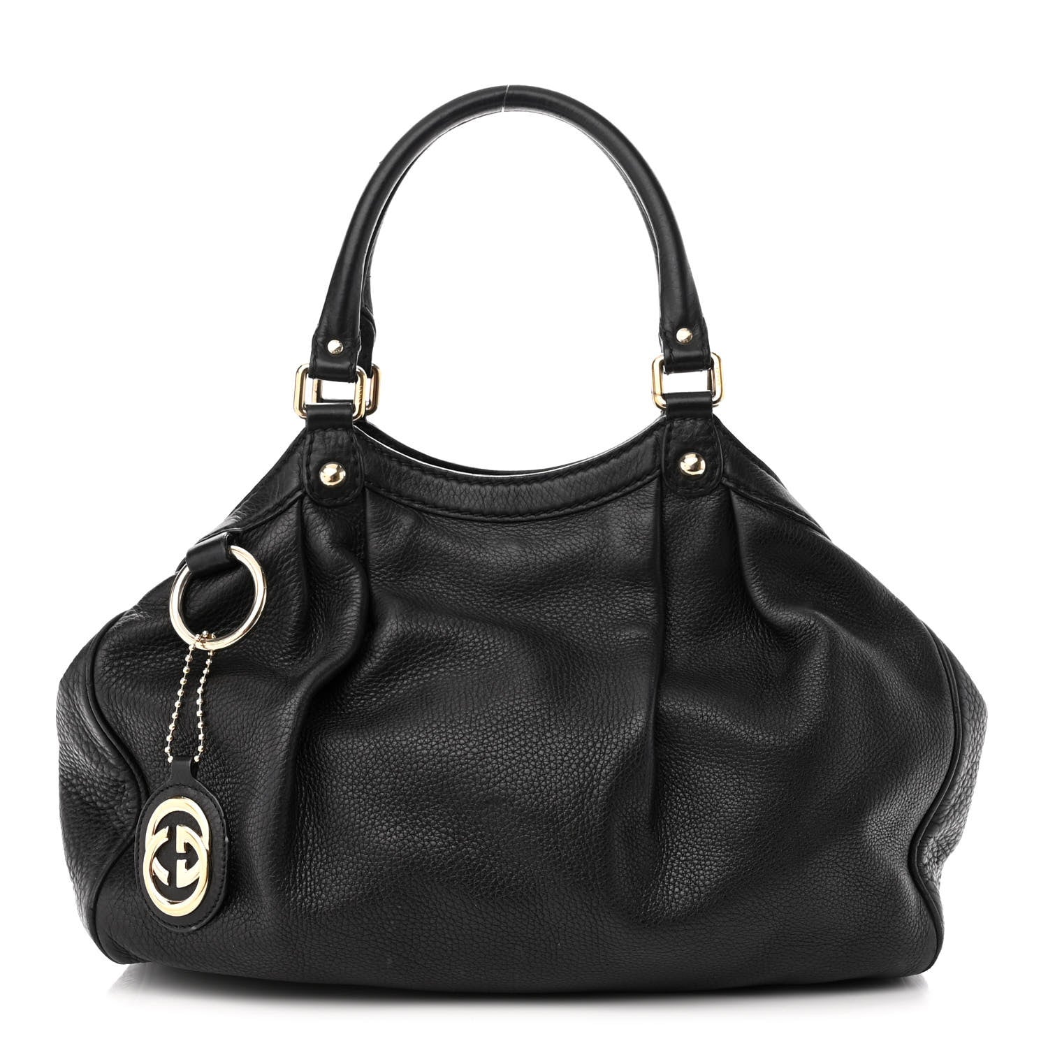 Gucci Calfskin Medium Sukey Tote Black 1 of 13