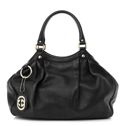 Gucci Calfskin Medium Sukey Tote Black 1 of 13