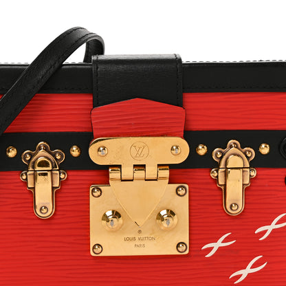 Louis Vuitton Epi Petite Malle Coquelicot 7 of 9