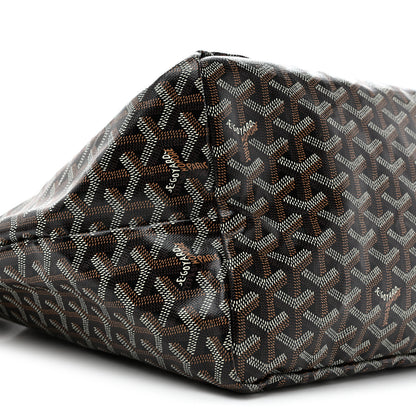 Goyard Goyardine Saint Louis GM Black Gold 10 of 11