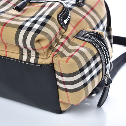 Burberry Vintage Check Small Rucksack Backpack Antique Yellow 10 of 10