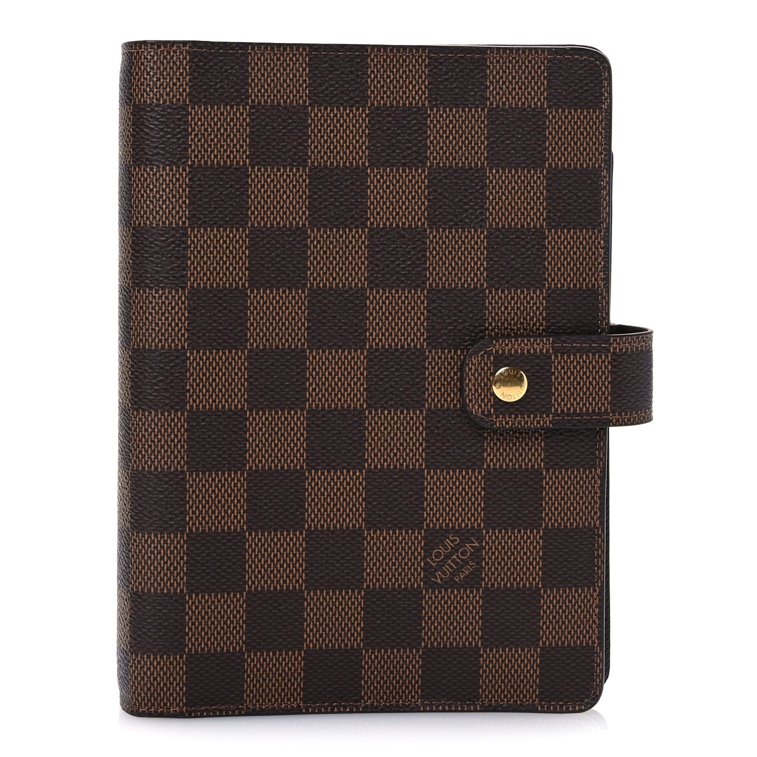 Louis Vuitton Damier Ebene Medium Ring Agenda Cover 1 of 7