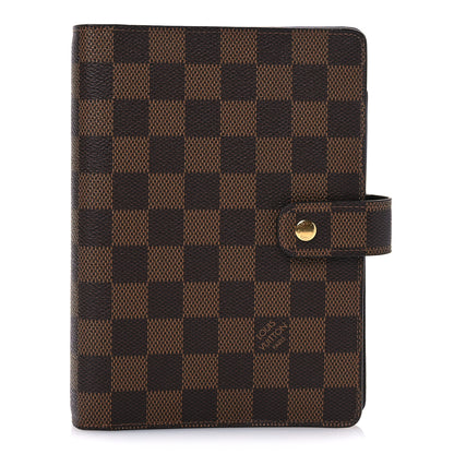 Louis Vuitton Damier Ebene Medium Ring Agenda Cover 1 of 7