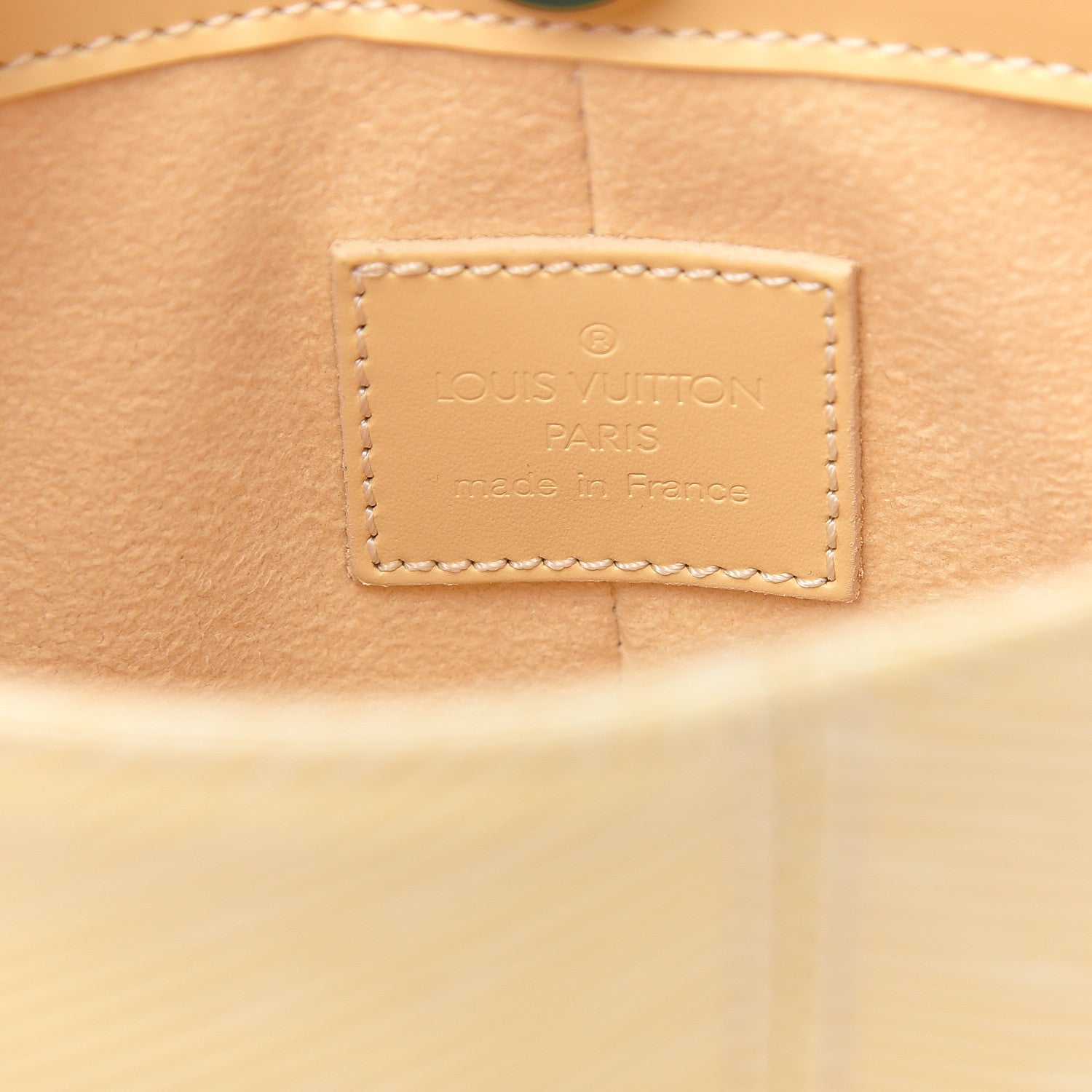 Louis Vuitton Epi Demi Lune Pochette Vanilla 5 of 10