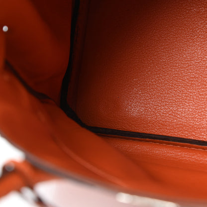 Hermes Ostrich Birkin 30 Orange 37 of 41