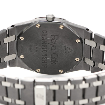 Audemars Piguet Tantalum 33mm Royal Oak Championship Quartz Watch Grey 56175TT.00.0789TT.01 4 of 4