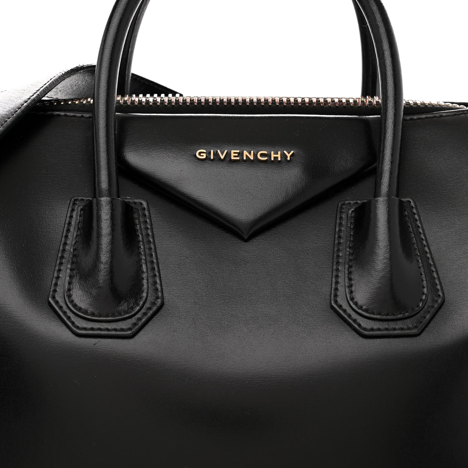 Givenchy Shiny Lord Calfskin Medium Antigona Black 8 of 12