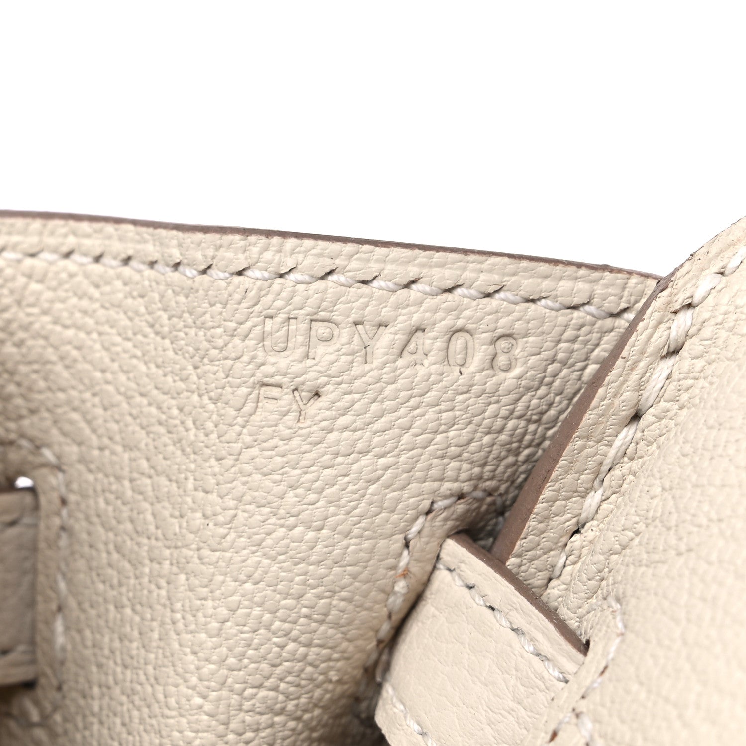 Hermes Togo Birkin 25 Craie 7 of 10