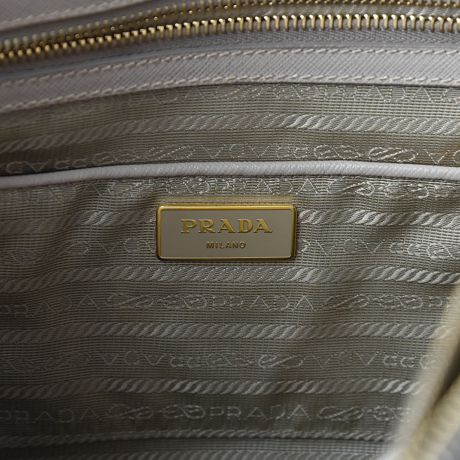 Prada Saffiano Medium Galleria Double Zip Tote Argilla 8 of 23