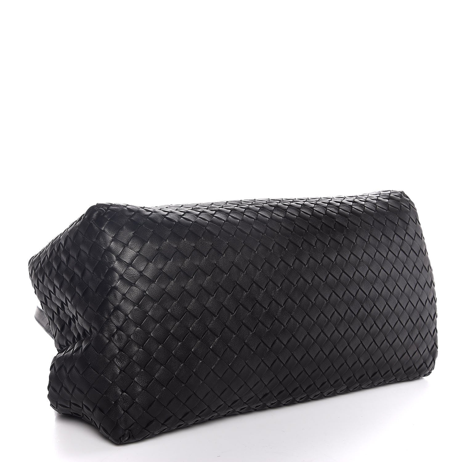 Bottega Veneta BOTTEGA VENETA Nappa Intrecciato Medium Seamless Tote Black 4 of 6