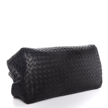 Bottega Veneta BOTTEGA VENETA Nappa Intrecciato Medium Seamless Tote Black 4 of 6