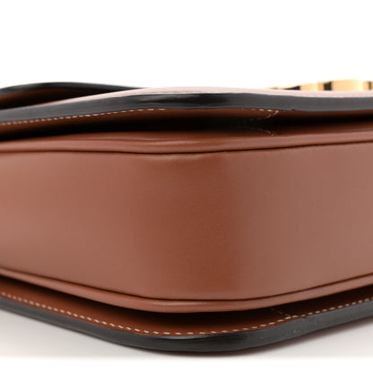 Celine Triomphe Canvas Calfskin Medium Triomphe Bag Tan 9 of 10