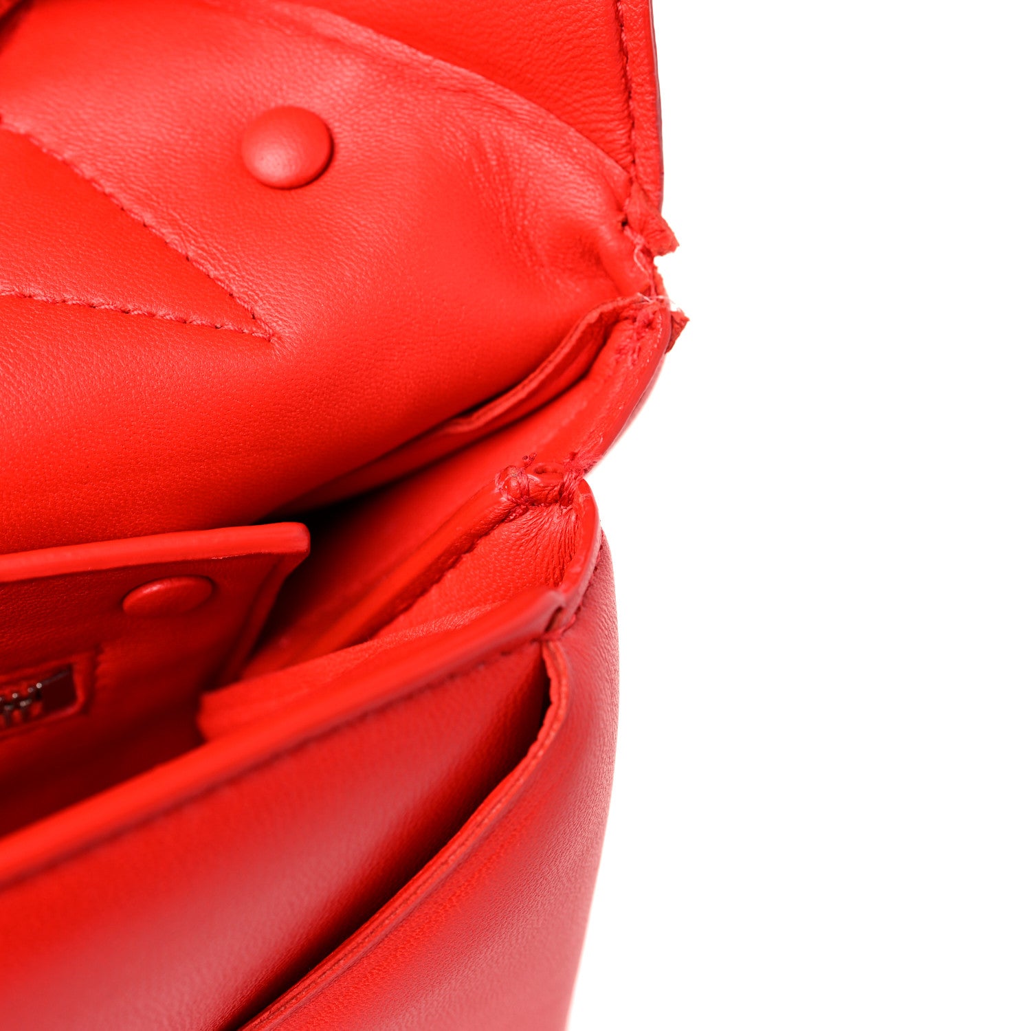 Bottega Veneta Nappa Intreccio Padded Top Handle Shoulder Bag Nail Polish 11 of 11