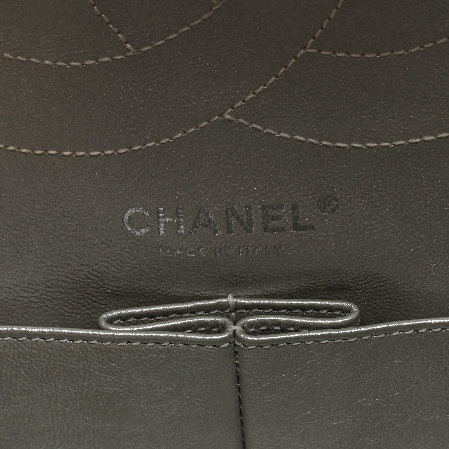 Chanel Metallic Lambskin Quilted 2.55 Reissue 227 Flap Silver 6 of 11