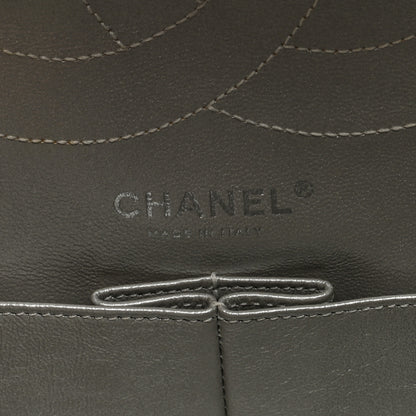 Chanel Metallic Lambskin Quilted 2.55 Reissue 227 Flap Silver 6 of 11