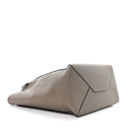 Celine Soft Grained Calfskin Small Belt Cabas Phantom Souris 4 of 12