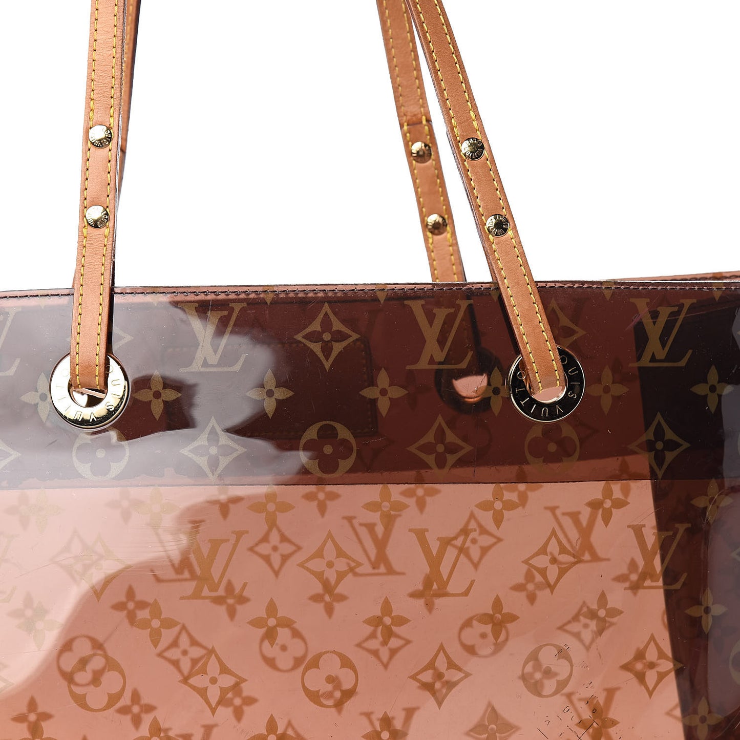 Vinyl Monogram Ambre Sac Cabas GM