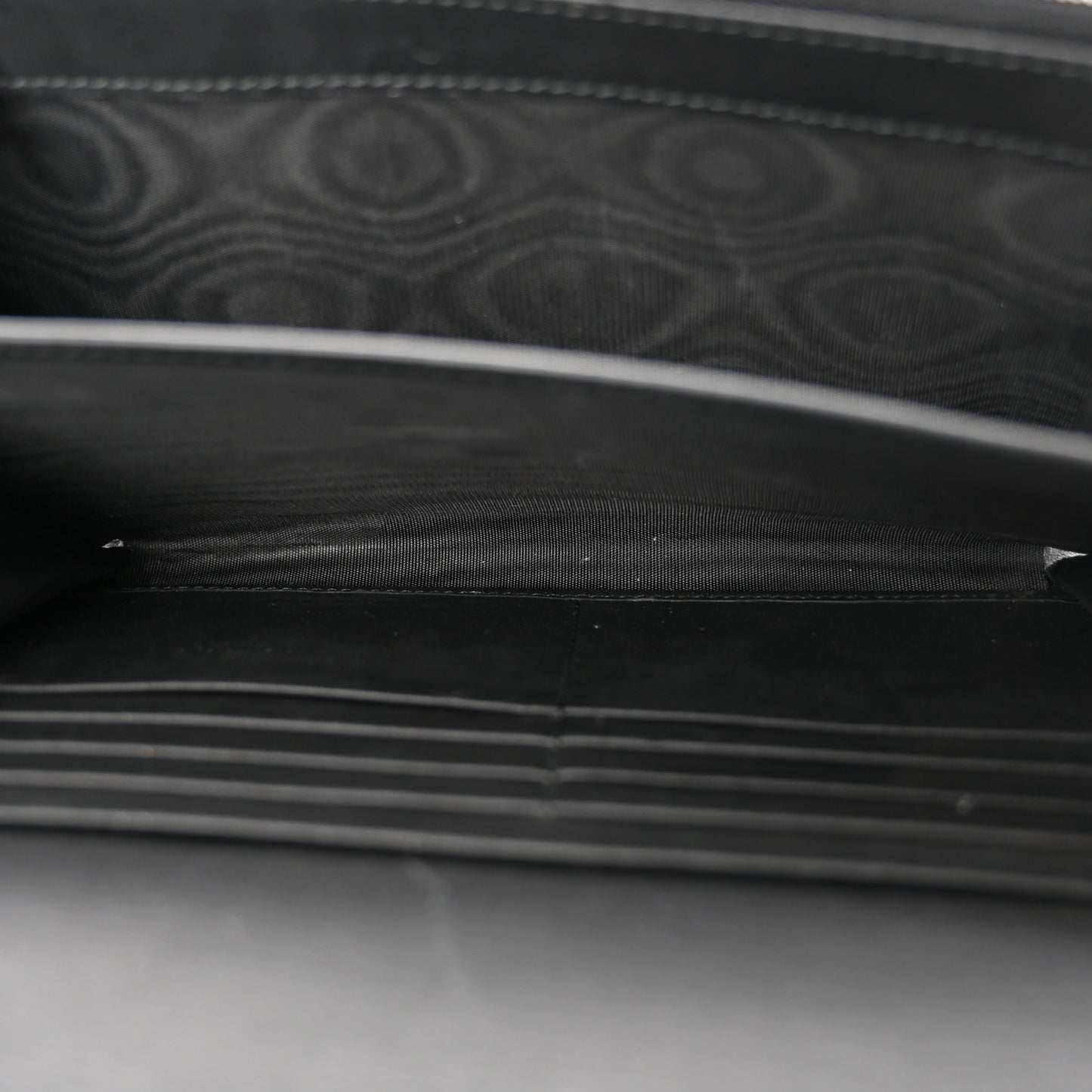 GG Supreme Monogram Mini Dionysus Chain Wallet Beige Black