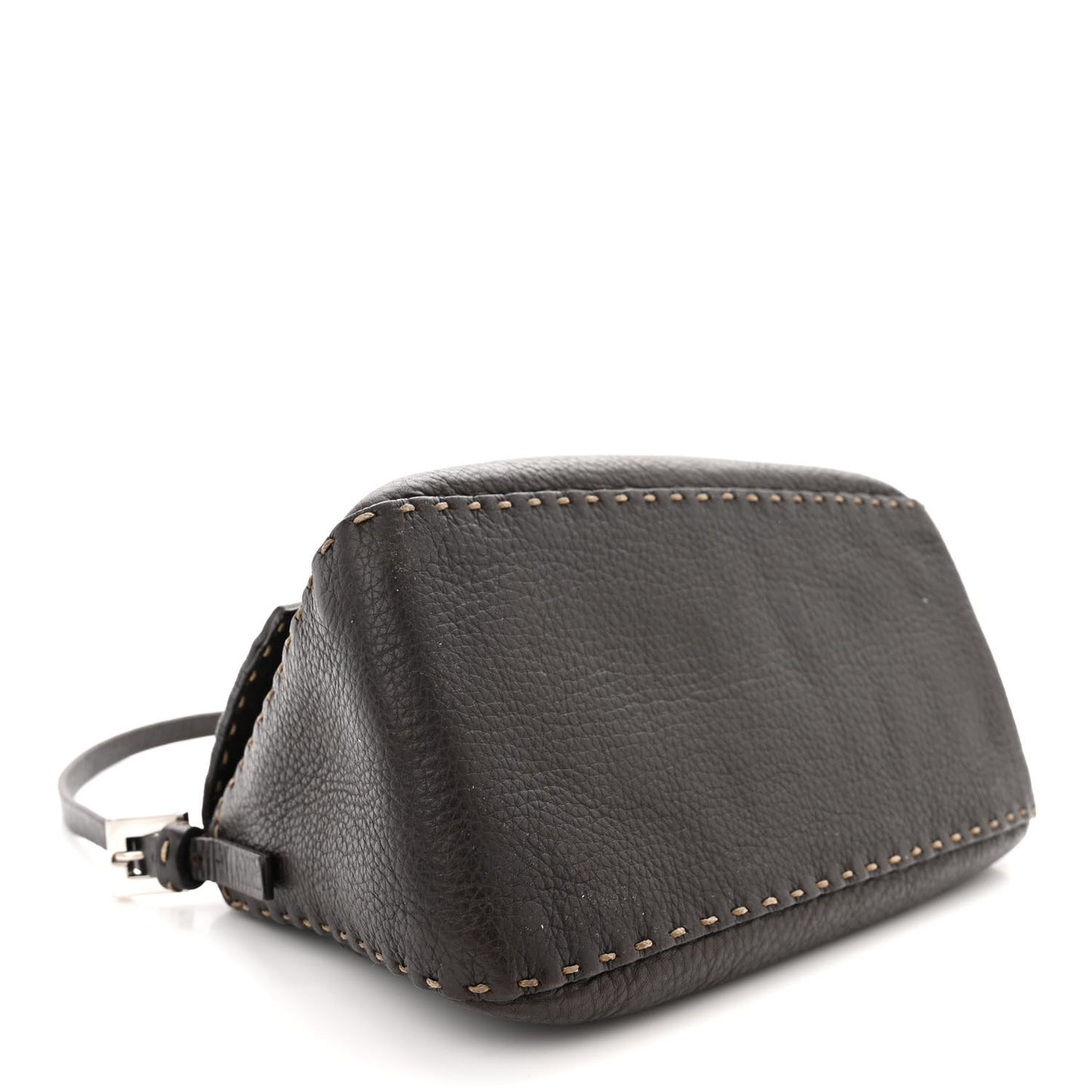 Calfskin Romano Selleria Baguette Brown
