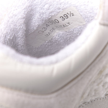 Chanel Velour Tweed CC Sneakers 39.5 White 8 of 8