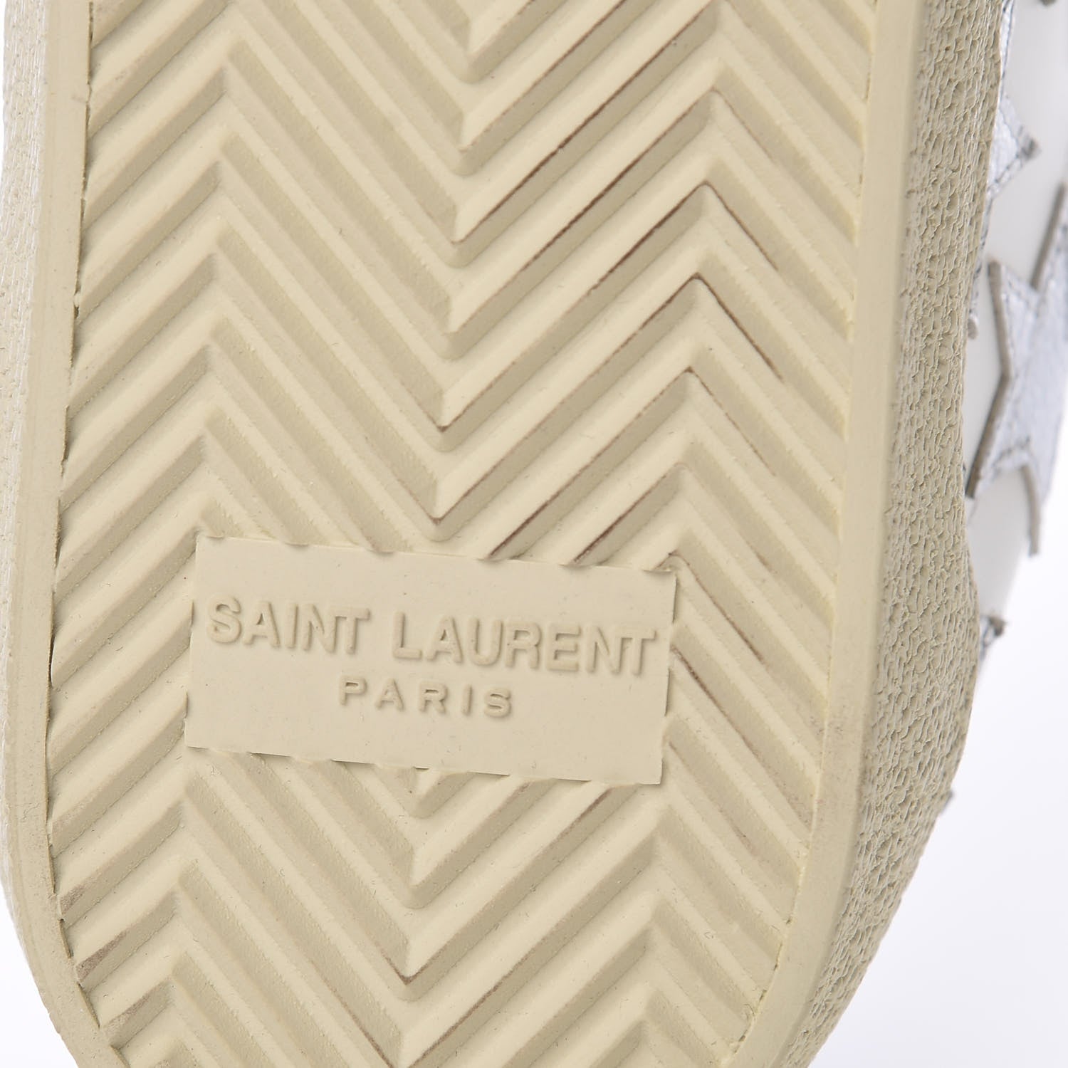 Saint Laurent Nappa Womens Star Court Sneakers 36 Off White 8 of 11